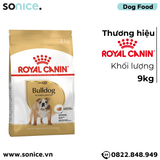  Thức ăn chó Royal Canin Bulldog Adult 9kg SONICE. 