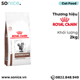  Thức ăn mèo Royal Canin Gastrointestinal Fibre Response 2kg - Hỗ trợ tiêu hoá SONICE. 