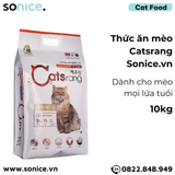  Thức ăn mèo Catsrang 10kg - nhập Hàn Quốc SONICE. 