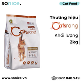  Thức ăn mèo Catsrang 2kg - nhập Hàn Quốc SONICE. 