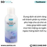  Dung dịch vệ sinh răng Cature Oral Care Pro Mouthwash 350ml - Sạch răng, thơm miệng, ngăn ngừa mảng bám với tinh chất rong biển SONICE. 