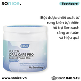  Bột vệ sinh răng Cature Oral Care Pro Seaweed Plaque-Stop 40g - Sạch răng, thơm miệng, ngăn ngừa mảng bám với tinh chất rong biển SONICE. 