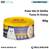  Combo Pate Mèo Me-O Delite Tuna 80g - 48 lon SONICE. 