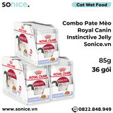  Combo Pate mèo Royal Canin Instinctive Jelly 85g - 36 gói SONICE. 