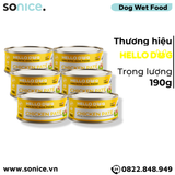  Combo Pate chó HelloDog 190g - 20 lon - Vị Gà SONICE. 