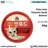  Combo Pate mèo Petsmix HanJi 90g - 24 lon SONICE. 