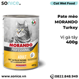  Combo Pate mèo Morando 400g - 24 lon SONICE. 