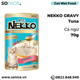  Combo Pate mèo NEKKO Gravy - 48 gói SONICE. 