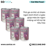  Combo Pate Simba cho Mèo Guinea & Duck 415g - 24 lon Thịt Gà Phi & Vịt Nhập Italy SONICE. 