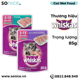  Combo Pate Mèo Whiskas Kitten 85g - 48 gói SONICE. 