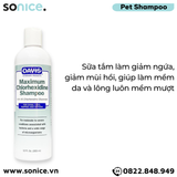  Sữa tắm DAVIS Maximum Chlorhexidine with 4% Chlorhexidine Gluconate Shampoo 355ml - Hỗ trợ giảm ngứa, mùi hôi SONICE. 