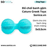  Đồ chơi banh gặm Cature Greek Toys - Sạch răng thơm miệng SONICE. 