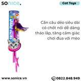  Đồ chơi cần câu chuột lông gà CattyMan Toys size lớn - SONICE. 