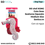  Đồ chơi KONG Cute Seas Seahorse Squeaks Medium Size - Con cá ngựa SONICE. 