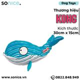  Đồ chơi Kong Cute Seas Whale Squeaks Toys Large Size 30x15cm - SONICE. 