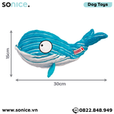  Đồ chơi Kong Cute Seas Whale Squeaks Toys Large Size 30x15cm - SONICE. 