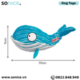  Đồ chơi Kong Cute Seas Whale Squeaks Toys Small Size 17x7cm - SONICE. 