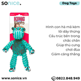  Đồ chơi KONG Floppy Knots Toys - Con hà mã dây thừng SONICE. 