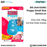  Đồ chơi Kong Puppy Toys Small Size - cho chó <9kg, có thể nhét treats SONICE. 