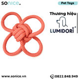  Đồ chơi Lumidori Ball 4 Knot Rope Toys - Banh bốn tai SONICE. 