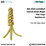  Đồ chơi Lumidori Carrot Knot Rope Toys - Cà rốt dây đan SONICE. 