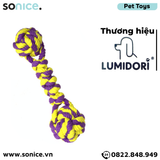  Đồ chơi Lumidori Dumb-bell Knot Rope Toys - Quả tạ dây đan SONICE. 