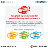  Đồ chơi Nylabone Dental Chews Plaque & Tartar Bacon Flavor Toys Large Size - Vị thịt xông khói, cho chó < 23kg SONICE. 