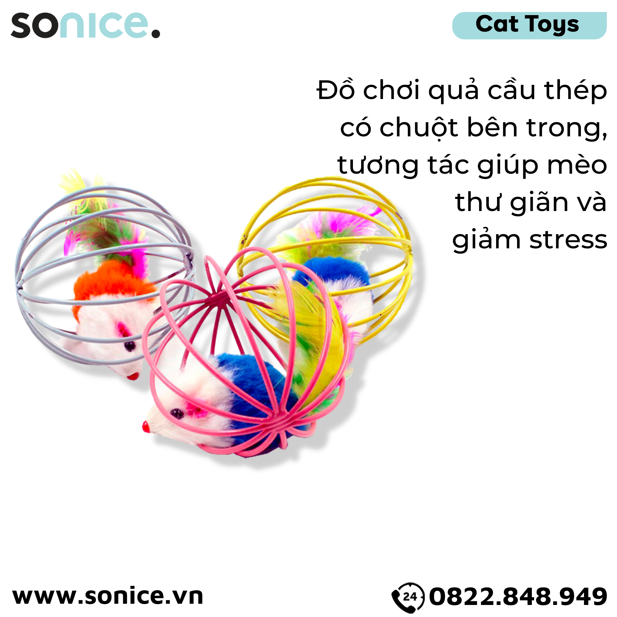  Đồ chơi quả cầu chuột SONICE Mouse Toys - SONICE. 