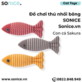  Đồ chơi thú nhồi bông SONICE Toys - Con cá Sakura SONICE. 