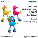  Đồ chơi thú nhồi bông SONICE Con vịt chân dây thừng SONICE. 