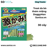  Treat da bò thơm miệng DoggyMan - 30 cây SONICE. 