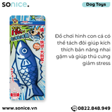  Đồ chơi gặm DoggyMan Fish Toys - Hình Cá SONICE. 