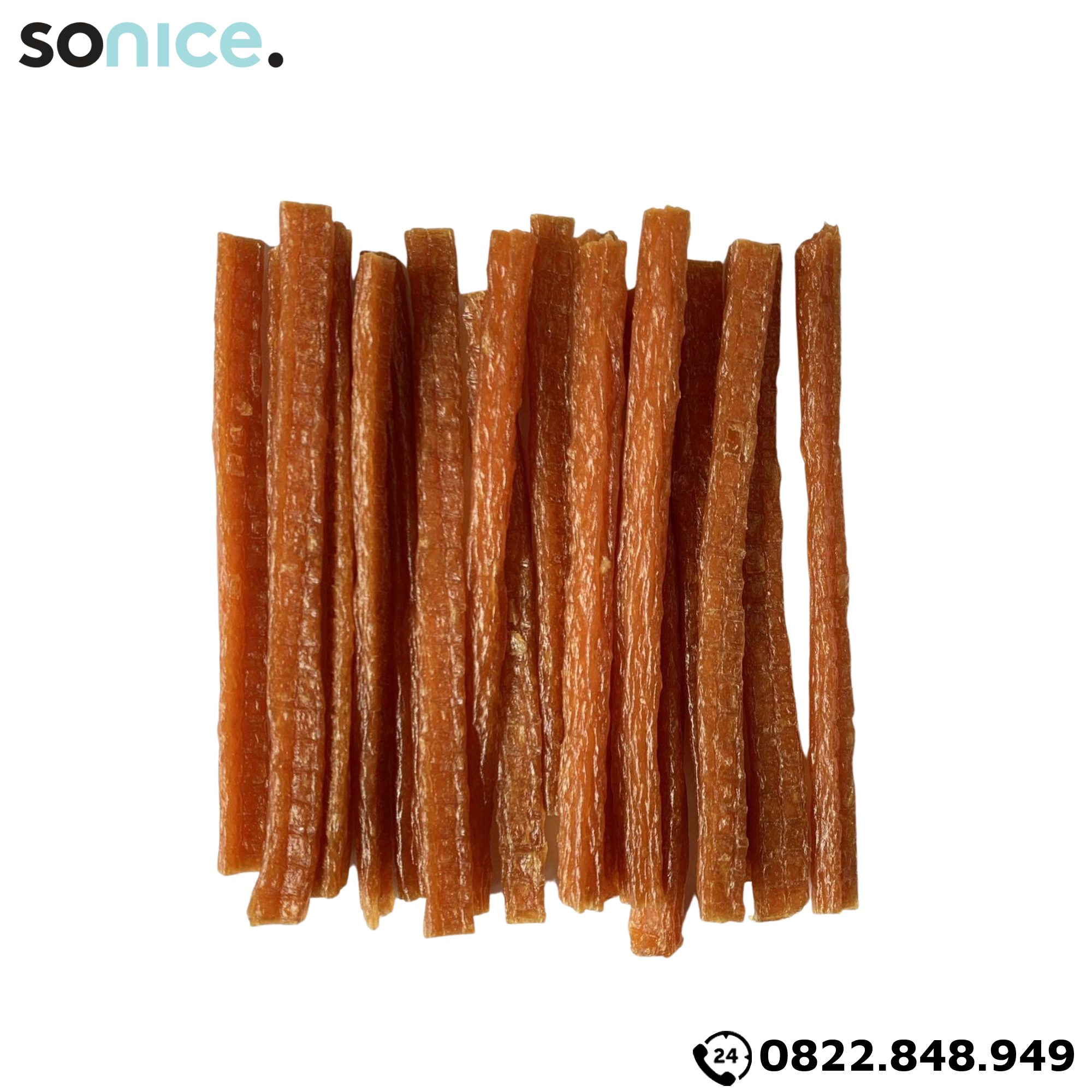  Treats que gà sấy DoggyMan 80g - xúc xích gà sấy SONICE. 