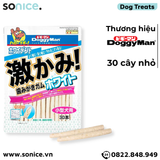  Treats que da bò DoggyMan 30 cây nhỏ - Da bò sáp ong SONICE. 