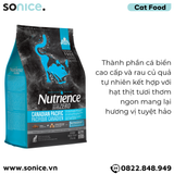  Thức ăn mèo Nutrience SubZero Cá hồi, Cá minh thái, Cá tuyết & Rau củ 2.27kg - Cho mèo mọi lứa tuổi SONICE. 