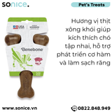  Xương gặm BENEBONE Wishbone Chew Bacon Medium Size cho chó >20kg - vị thịt xông khói SONICE. 