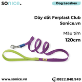  Dây dắt Ferplast Club Tím 120cm - Size 30kg SONICE. 