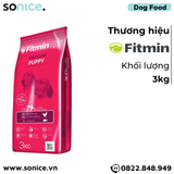  Thức ăn chó FITMIN Medium Puppy 3kg - chó con giống vừa SONICE. 