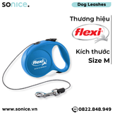  Dây dắt tự động FLEXI Fun M - Dây tròn 5m, < 20kg SONICE. 