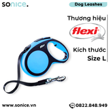  Dây dắt tự động FLEXI New Comfort L - Dây dẹp 5m, < 60kg SONICE. 