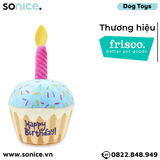  Đồ chơi Frisco Plush Birthday Cupcake with Squeaker Dog Toy - Bánh cupcake SONICE. 