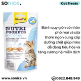  Treats Gimcat Nutri Pockets Junior Mix 60g - cho mèo con SONICE. 