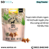  Treats GimDog Train Treat Krill 125g - Hỗ trợ huấn luyện SONICE. 