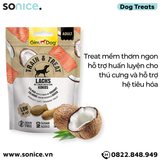  Treats GimDog Train Treat Lachs 125g - Hỗ trợ huấn luyện SONICE. 