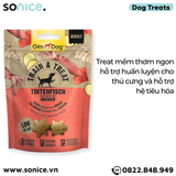  Treats GimDog Train Treat Tintenfisch 125g - Hỗ trợ huấn luyện SONICE. 