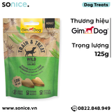  Treats GimDog Train Treat Wild 125g - Hỗ trợ huấn luyện SONICE. 