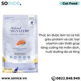  Thức ăn mèo Natural SIGNATURE Adult Salmon & Flaxseed Formula 1.6kg - Cá hồi và hạt lanh SONICE. 