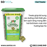  Treats mèo Greenies Catnip 277g - vị cỏ bạc hà cat treats SONICE. 