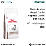  Thức ăn chó Royal Canin Hepatic Canin 6kg - hỗ trợ bệnh gan SONICE. 