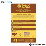  Thức ăn chó Taste Of The Wild High Prairie 2kg - Bison & Roasted Venison, Bò Rừng Nướng & Nai Nướng, mọi lứa tuổi - nhập USA SONICE. 